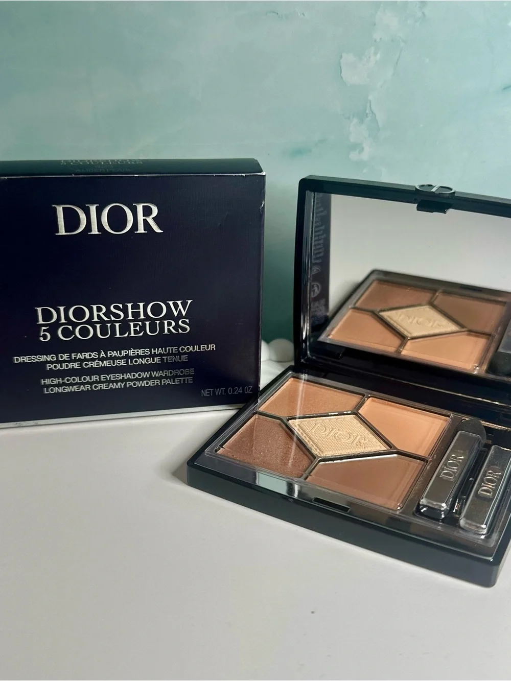 Dior Diorshow 5 Couleurs Eyeshadow Palette 423 Amber Pearl 7g NIB MSRP $72